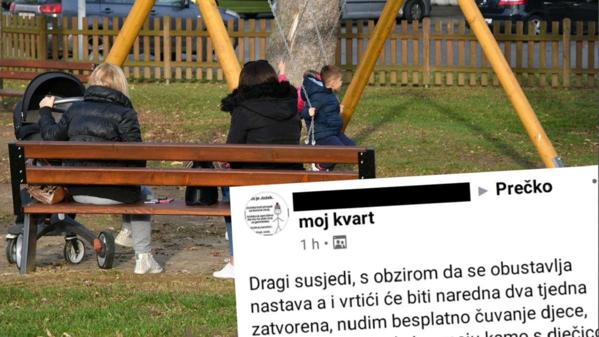 Zagrepčanka želi pomoći: Nudim besplatno čuvanje djece roditeljima koji rade