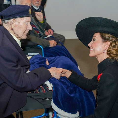 Kate Middleton pitala veterana (100) za tajnu dugovječnosti. Odgovor ju je iznenadio