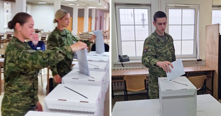 FOTO Ovako su glasali hrvatski vojnici u svijetu