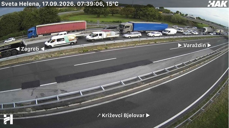 Kolona na A4 u smjeru Zagreba