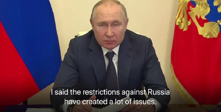 VIDEO Putin govorio o sankcijama Zapada: To je problem, ali i prilika