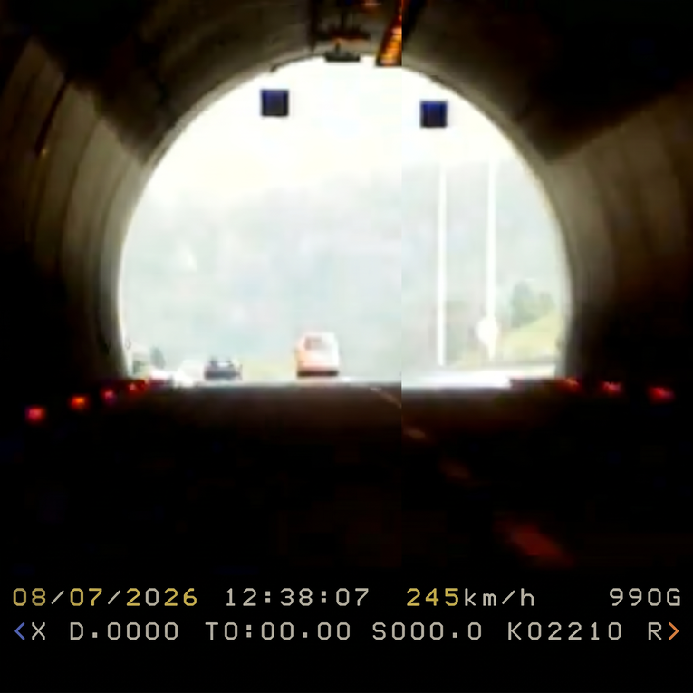 Čeh na A1 vozio 245 km/h gdje je ograničenje 80, evo koliku je kaznu dobio