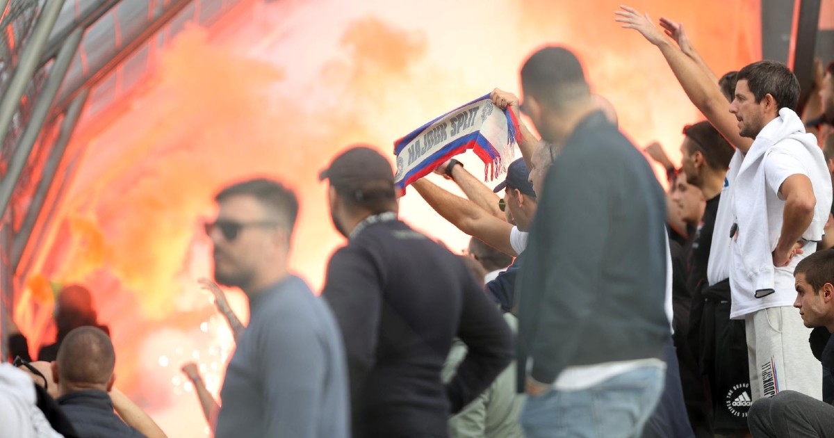 Hajduk kažnjen zbog požara koji je Torcida izazvala na finalu Kupa na Rujevici