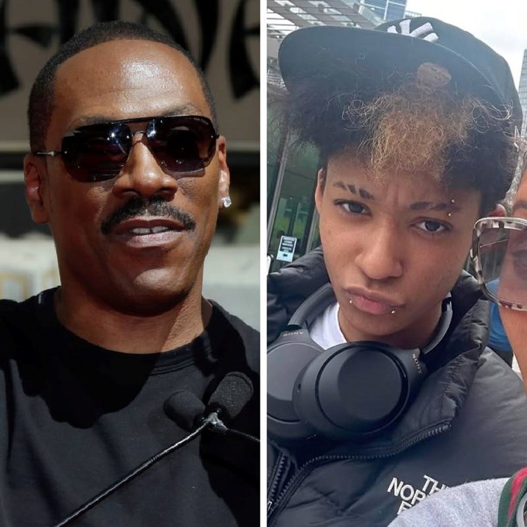 Kći (18) Eddieja Murphyja identificira se kao muškarac, koristi zamjenice "on"