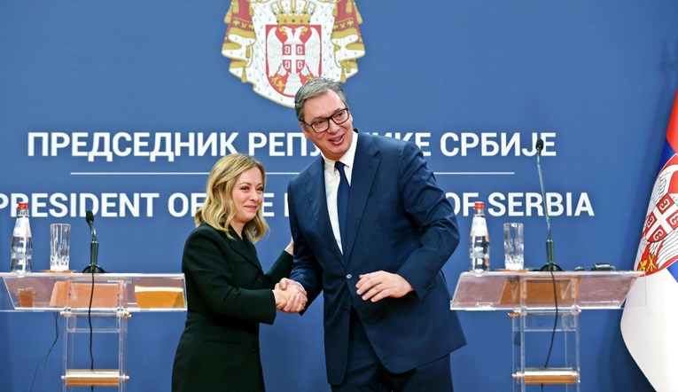 Meloni u Beogradu: Vučić može računati na našu podršku u pristupanju EU