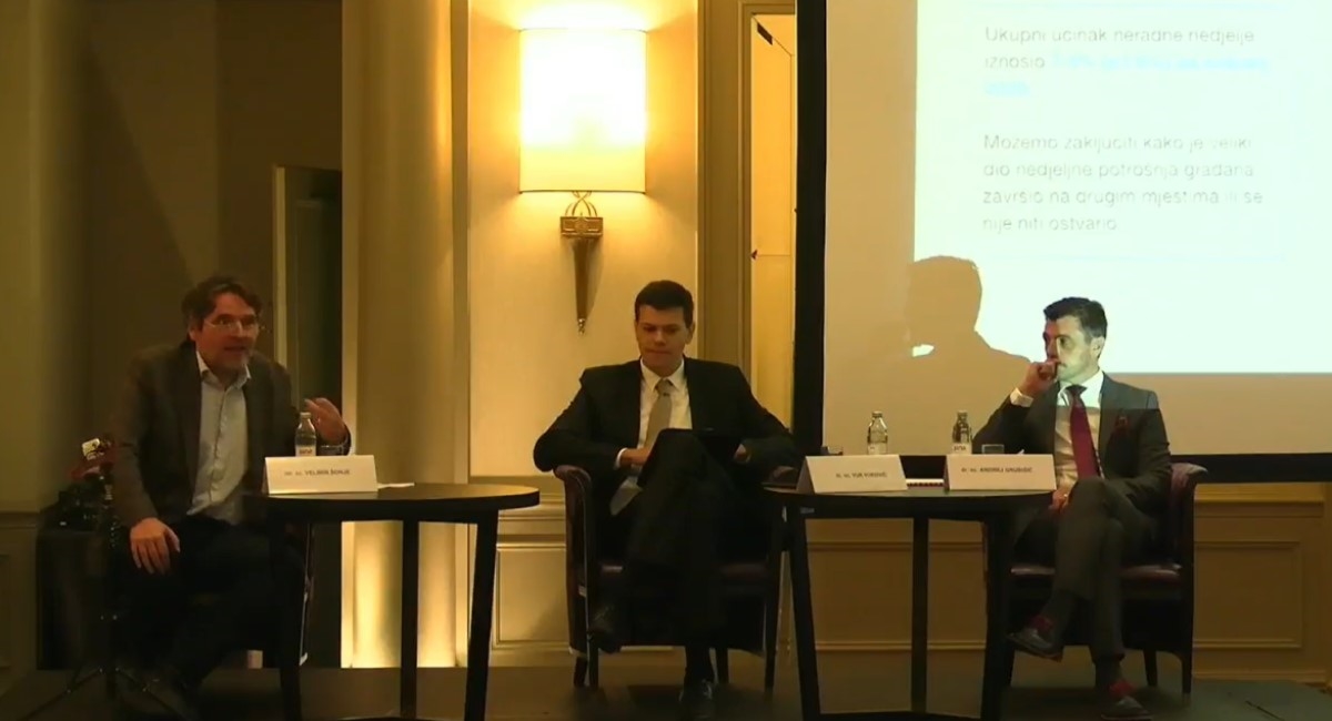 Vuk Vuković predstavio istraživanje o posljedicama zabrane rada nedjeljom