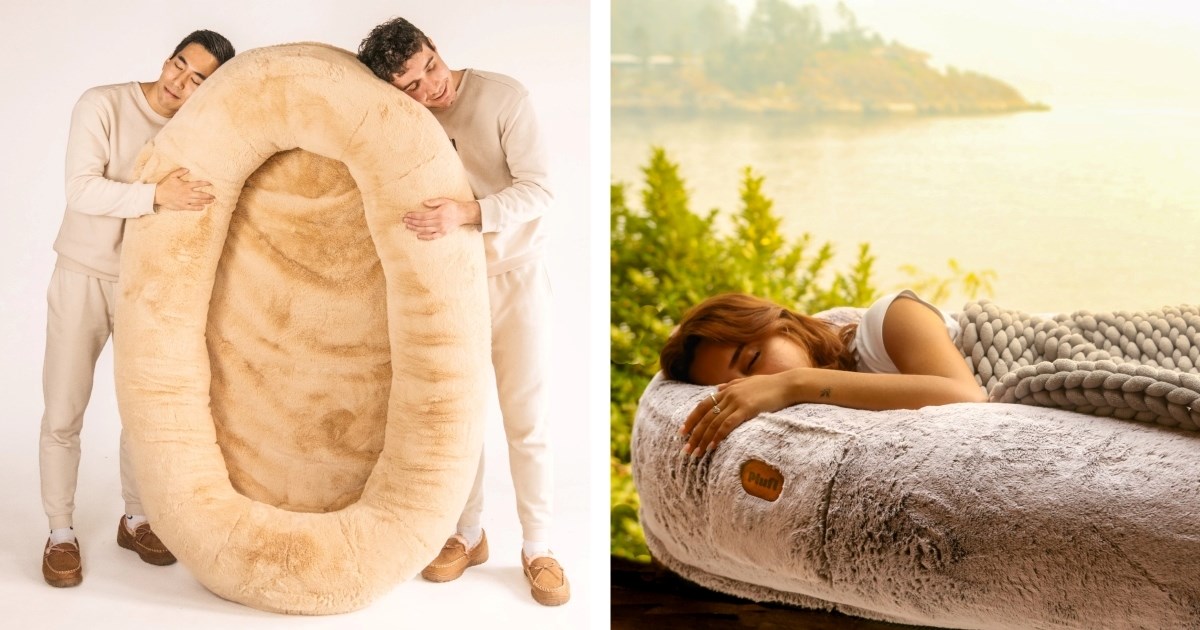 Napravljen prvi pseći krevet u ljudskoj veličini. Pogledajte kako izgleda