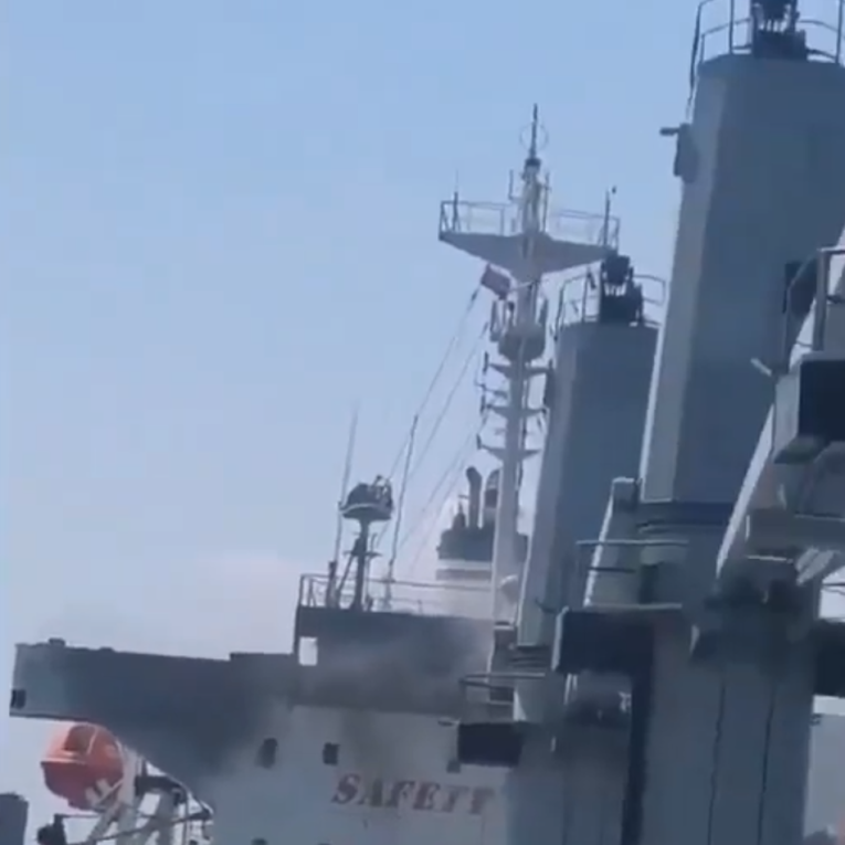 VIDEO Dronom napadnut tanker u Egiptu. Vlada: Našli smo ostatke, analiziramo čiji je