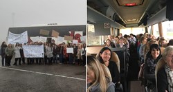 Veliki prosvjed: Stotine autobusa stigle u Zagreb, očekuje se masovan prosvjed