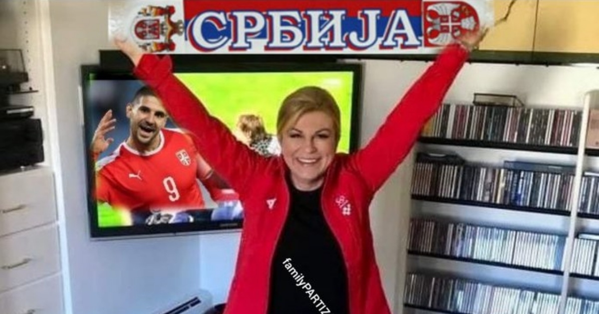 Twitter je prepun sprdnji s Kolindinim fotkama nakon što je Srbija izbacila Portugal