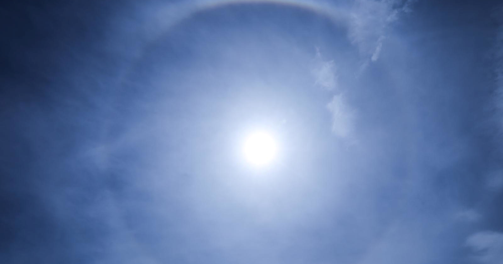 FOTO Iznad Zagreba se pojavio halo oko Sunca