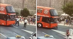 Gradonačelnik Dubrovnika objavio snimku, bus izguruje prometnog redara s ceste