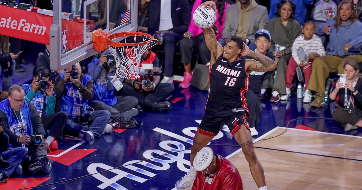 Zastrašujući pad obilježio natjecanje u zakucavanju. Pogledajte što se dogodilo