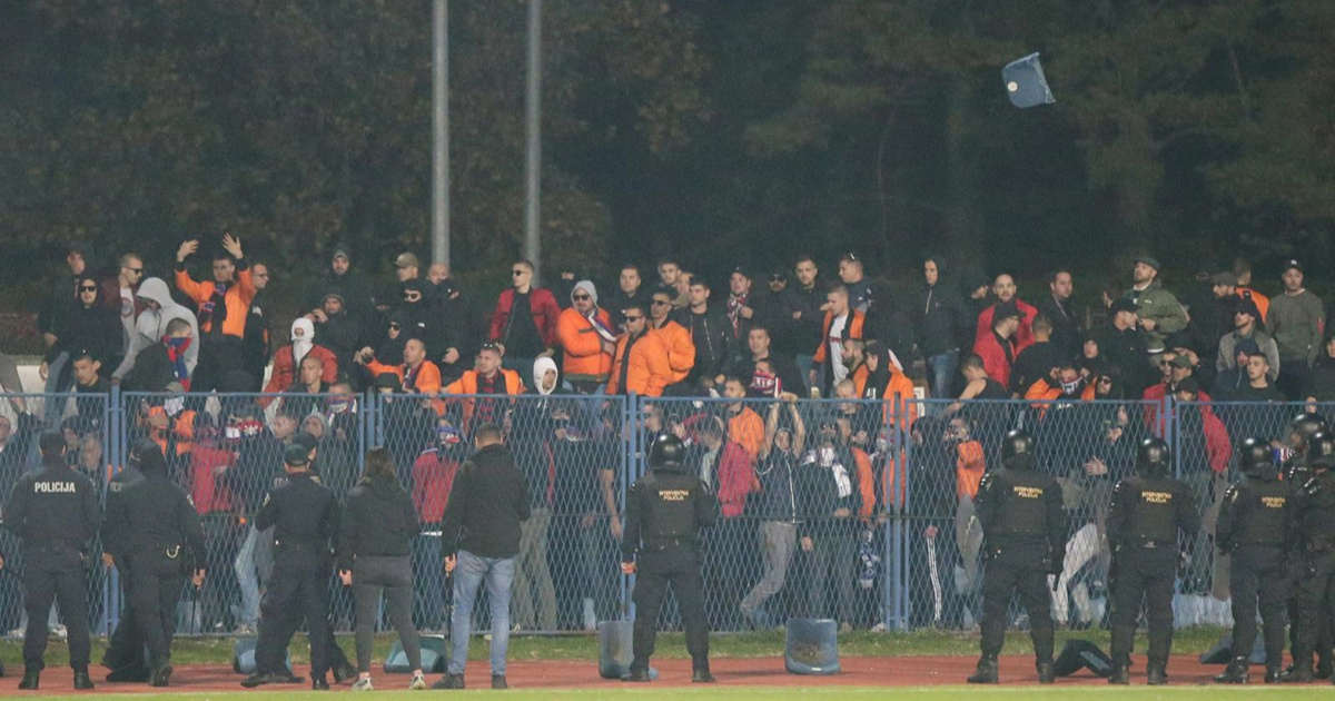 Policija se oglasila nakon nereda na utakmici Hajduka i Cibalije