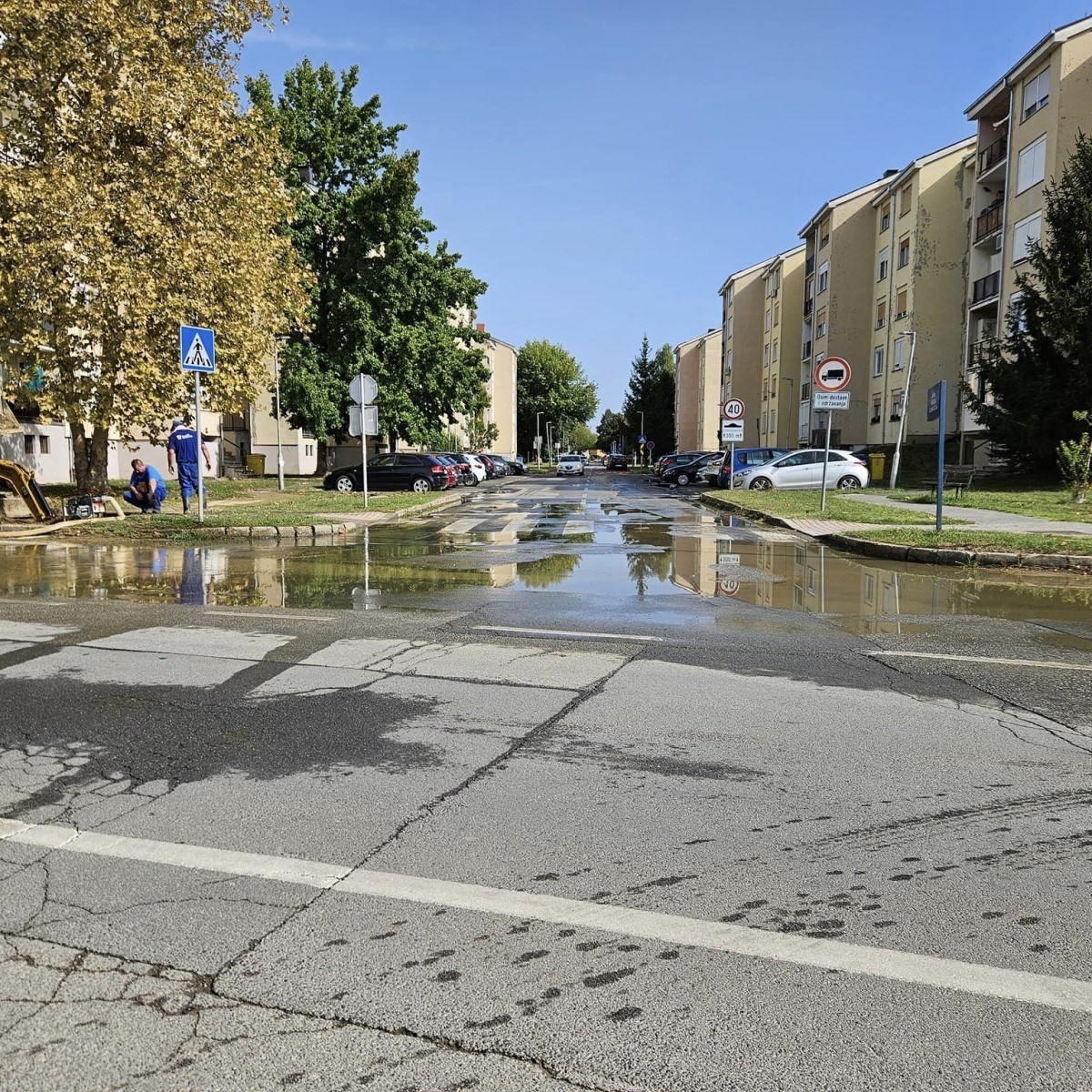 U Sisku puklo 10 vodovodnih cijevi. HDZ: Kriva je SDP-ova gradonačelnica