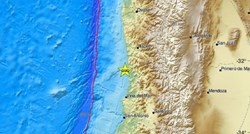 U Čileu potres jačine 5.0 po Richteru