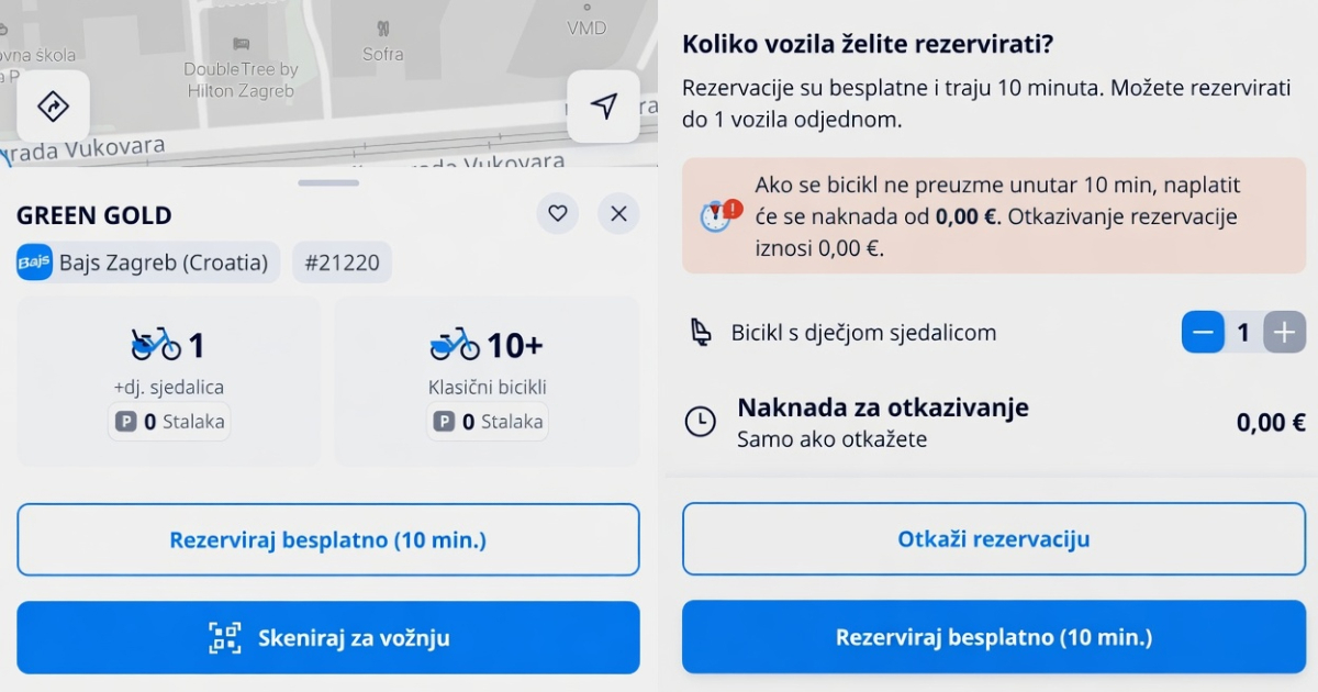 Što se to događa s Bajsom? Više se ne može rezervirati klasični bicikl