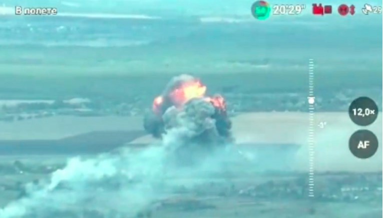 VIDEO Ukrajinci objavili snimku rušenja ruskog helikoptera Ka-52 stingerom