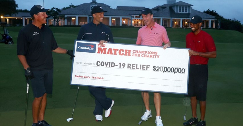 Zvijezde golfa i američkog nogometa prikupile 20 milijuna dolara u dobrotvorne svrhe