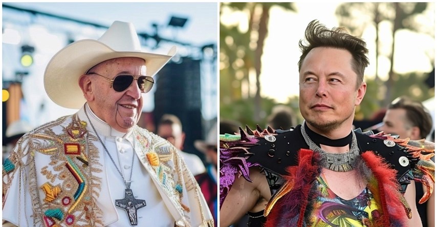 Papa, Elon Musk, Kanye... Osvanule AI fotke slavnih na Coachelli, totalni su hit