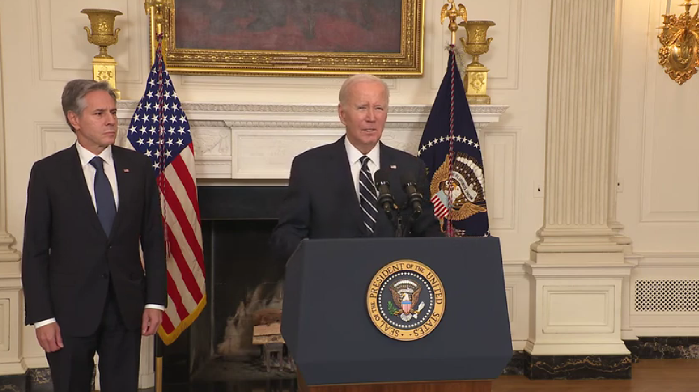 VIDEO Biden: Hamas je ubio nevine ljude, Izrael ima pravo braniti se