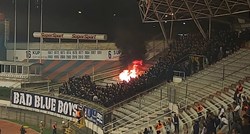 Bad Blue Boysi i Torcida nakon utakmice zapalili stolice na Poljudu