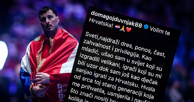 Pročitajte poruku kojom se Duvnjak oprostio od hrvatske reprezentacije
