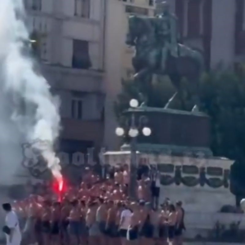 Poljski huligani stigli u Beograd. Srbi: Kao vojska su, djeluju zastrašujuće