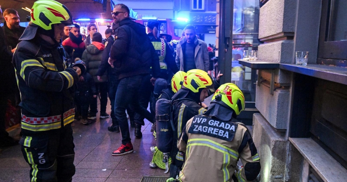 VIDEO Vatrogasci intervenirali u centru Zagreba. "Radilo se o požaru ulja u tavici"