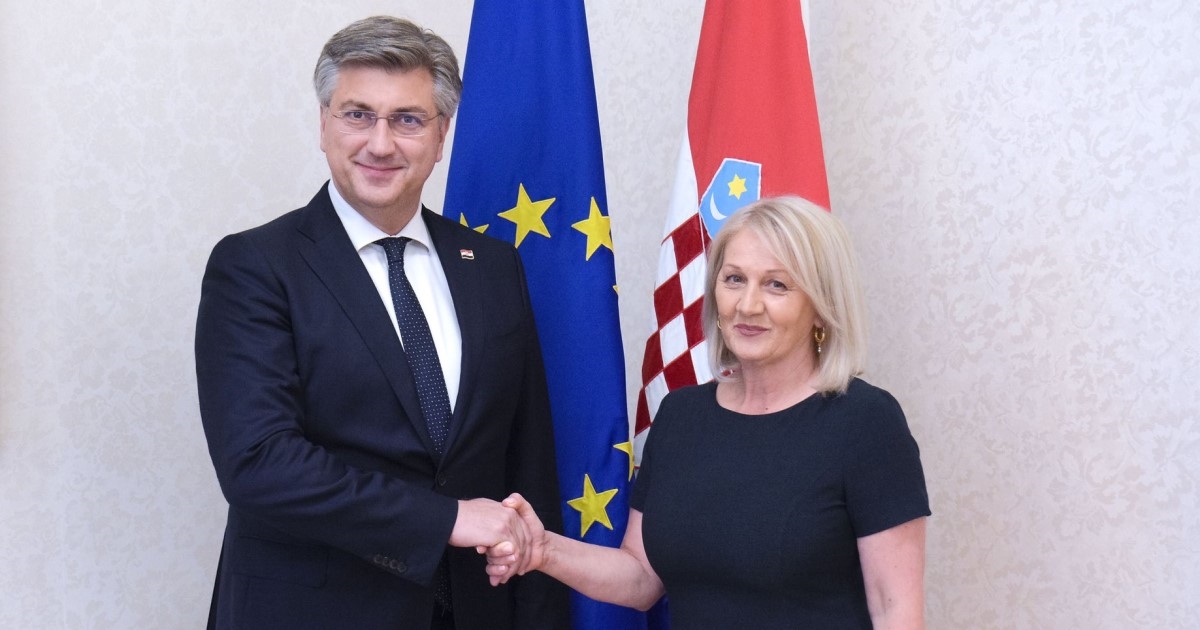 Plenković podržao Čovićevu kandidatkinju za hrvatsku članicu Predsjedništva BiH