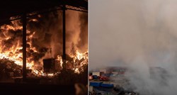 VIDEO Veliki požar u Puli, gori odlagalište smeća: "Sve smrdi po paljevini"