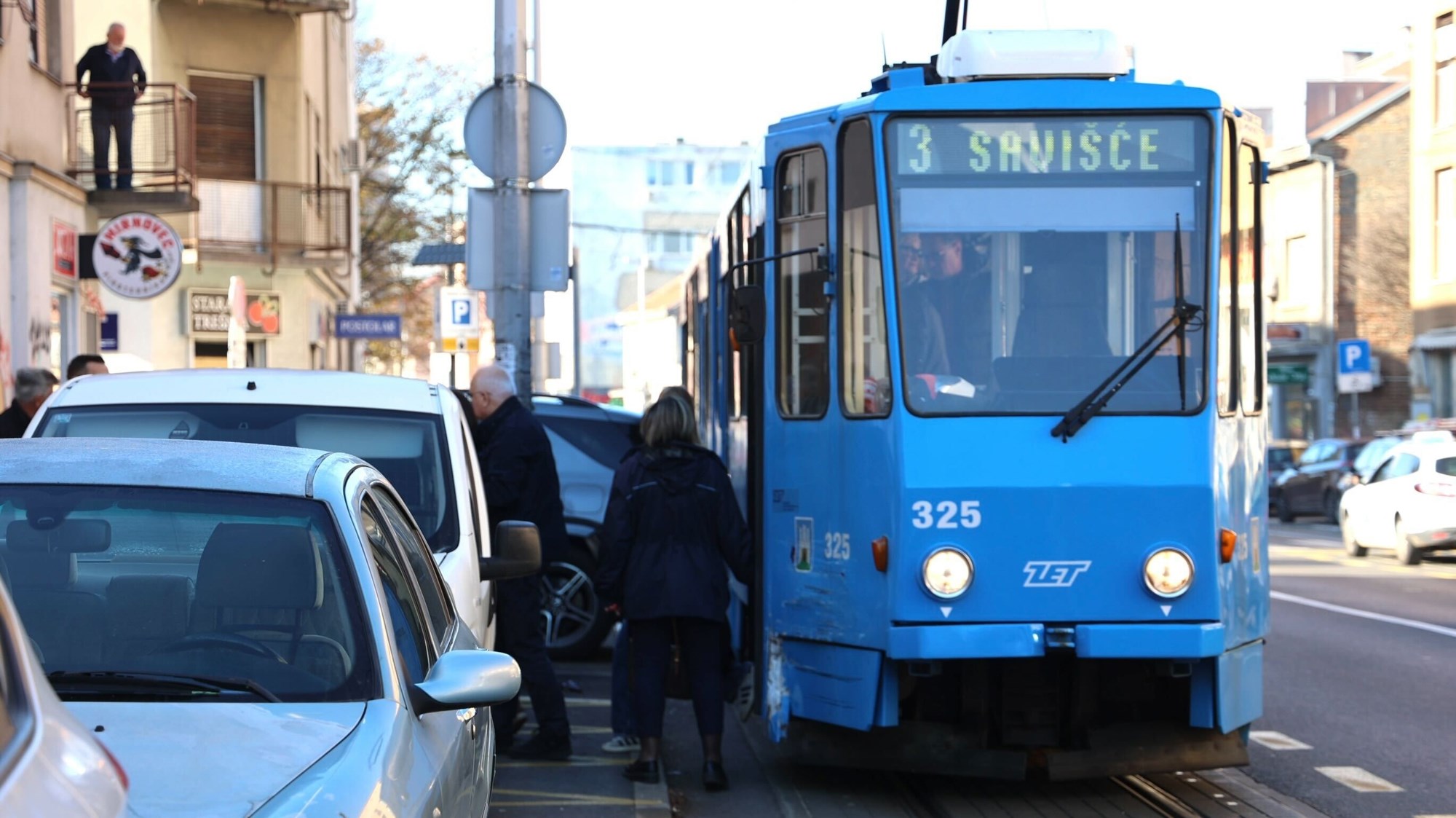 Sudar tramvaja i auta u Zagrebu, nakratko se stvorila kolona