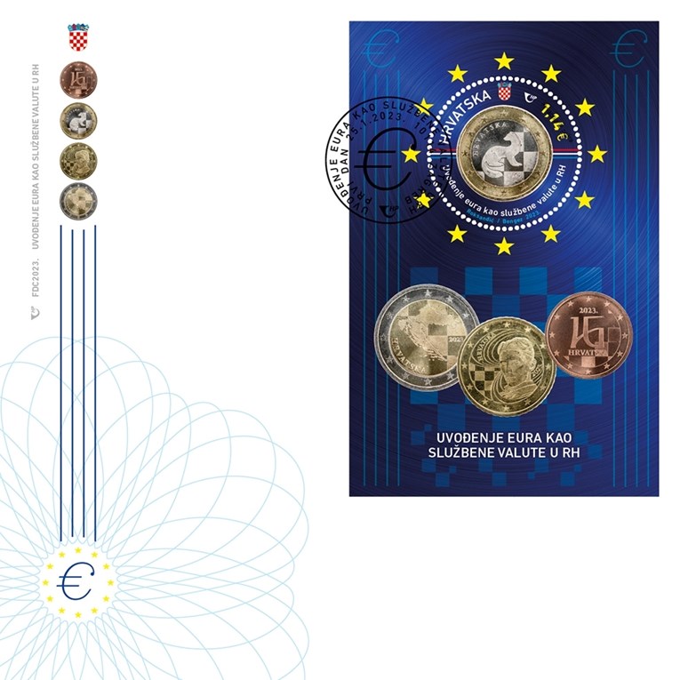 50.000 primjeraka: Hrvatska pošta ima prigodni blok povodom uvođenja eura