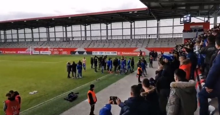 VIDEO Ludnica na tribinama nakon što je Dinamo izbacio Bayern