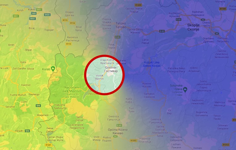 Potres magnitude 5 po Richteru zatresao Makedoniju