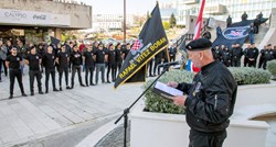 Skejo i HOS-ovci po Splitu vikali "Za dom spremni". Policija će prijaviti dvije osobe