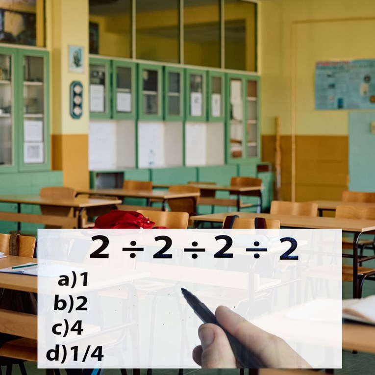 Navodno samo jedna od 100 osoba točno riješi ovaj viralni zadatak. Znate li vi?