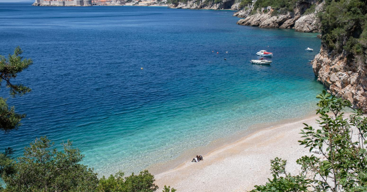 Ovo je jedna je od najatraktivnijih dubrovačkih plaža, lokalci je obožavaju