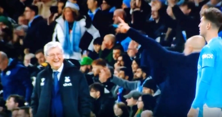 VIDEO Guardiola divlja zbog dosuđenog penala, a Hodgson ga gleda i umire od smijeha