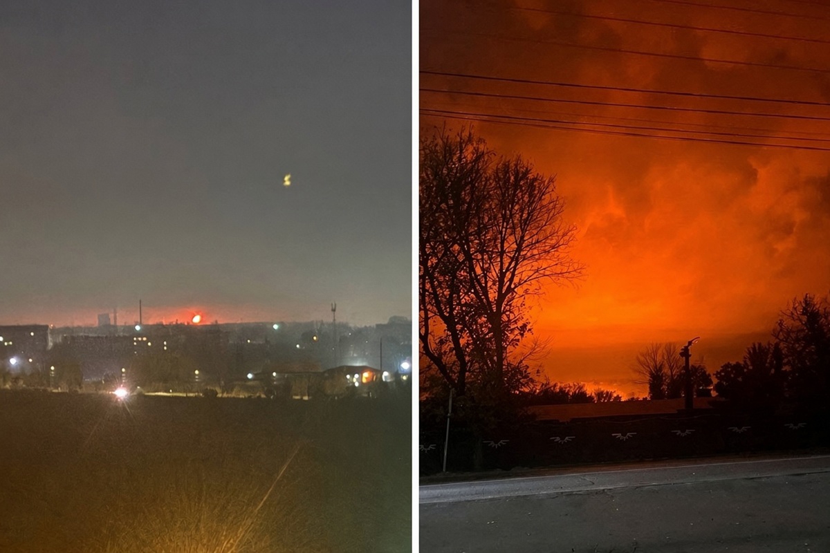 VIDEO Najave Zelenskog se brzo obistinile. Gori ruska rafinerija