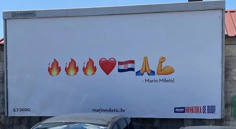 Sprdnje s predizbornim plakatom Mosta: "Dr*am, molim, Hrvatsku ja volim..."