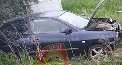 FOTO Sudar dva auta kod Novigrada. Jedan izletio s ceste, ima ozlijeđenih