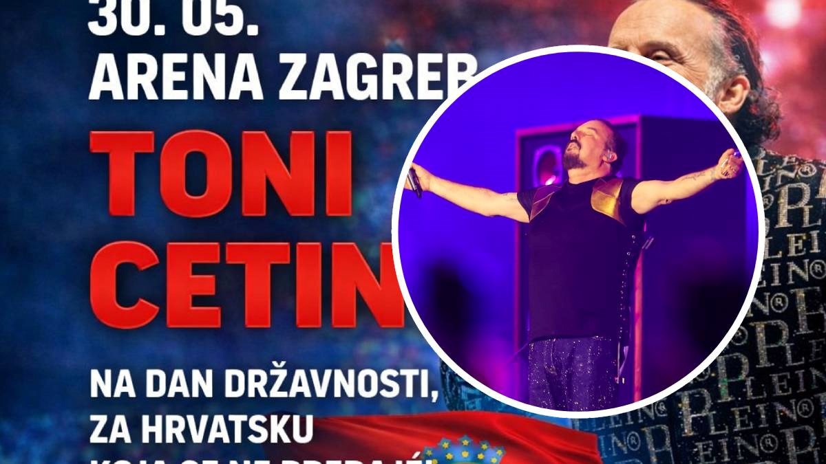 Ne, Tony Cetinski nije najavio Arenu zbog Dana državnosti nego zbog svog rođendana