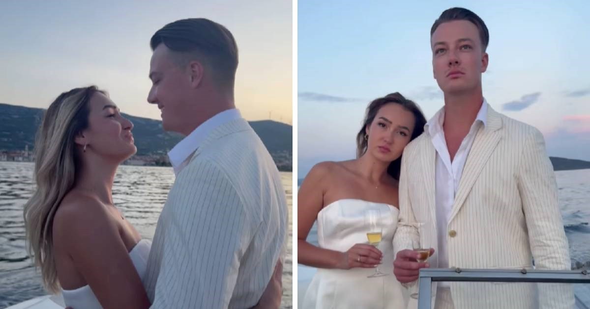 Thompsonova nećakinja zbunila romantičnim videom, pozirala sa zaručnikom u bijelom