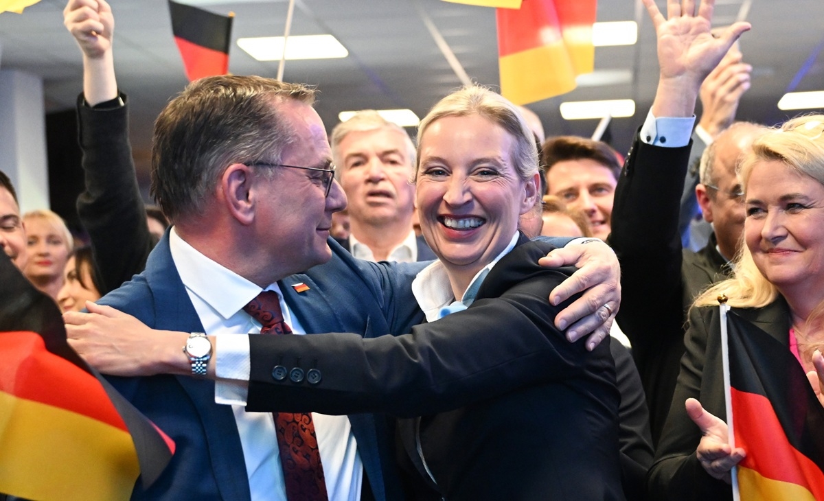 AfD je druga stranka po snazi u Njemačkoj. Oglasila se njihova šefica