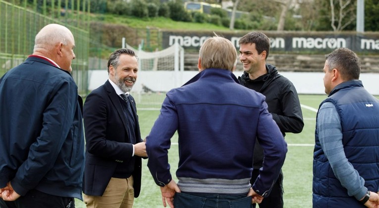 Čelnici Šahtara posjetili Hajduk. "Prkos moćnome, zaštita slabome je naš klupski DNK"