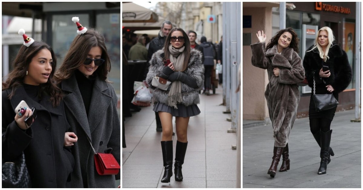 FOTO Zagrepčanke prošetale gradom u svečanim blagdanskim izdanjima
