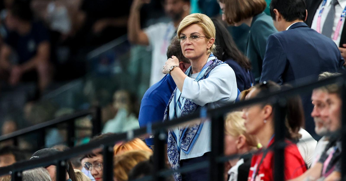 Kolinda s tribina podržala Aurela Benovića, pažnju privukle njezine naočale
