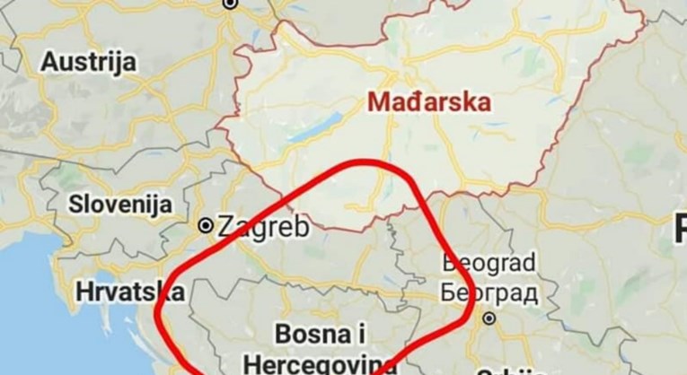 Put do mora: Ekipa iz BiH masovno dijeli ovu kartu na Facebooku, očito je i zašto