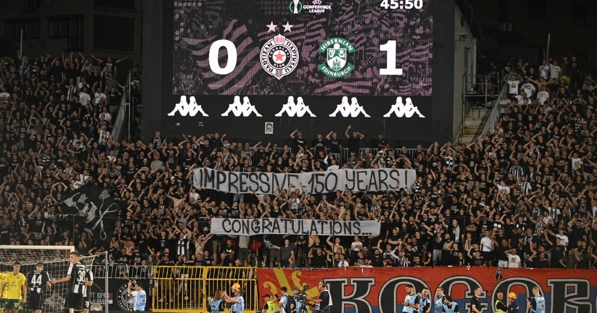 UEFA žestoko kaznila Partizan zbog ponašanja navijača